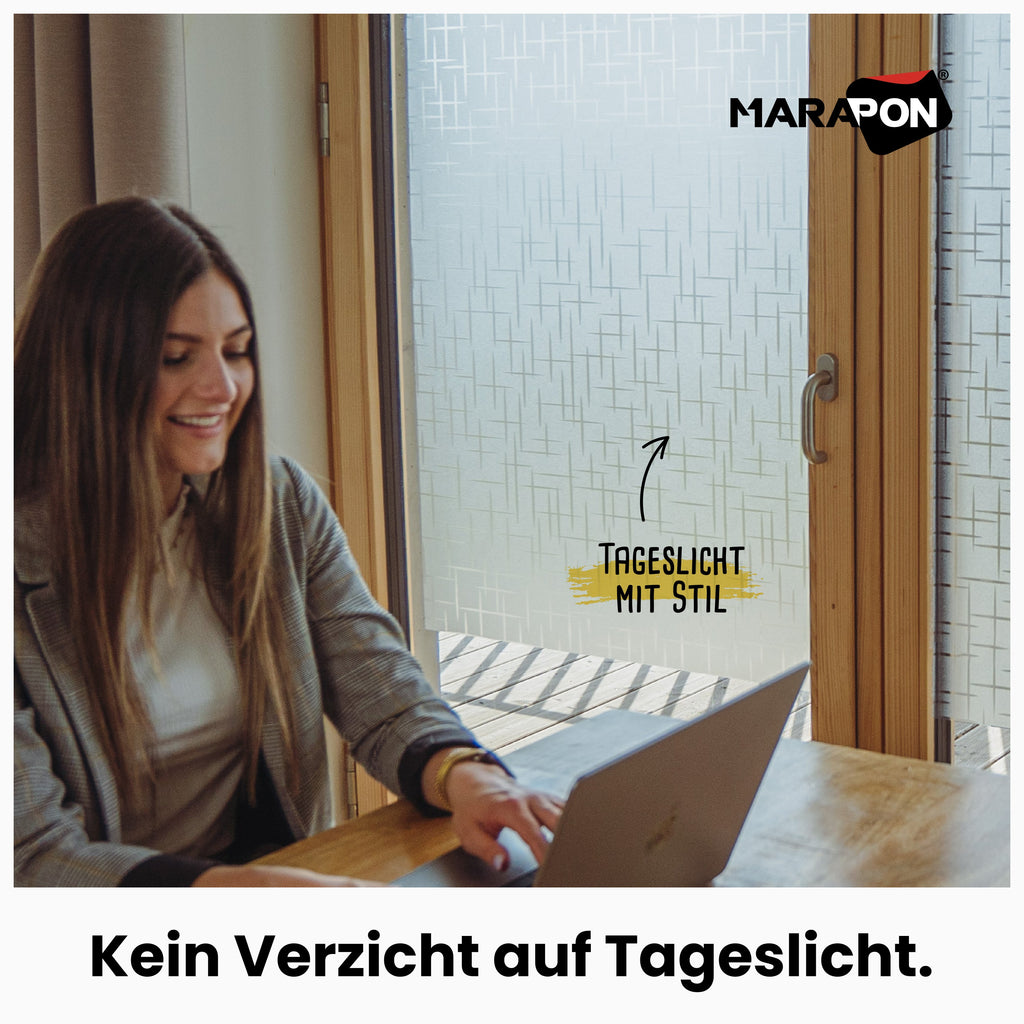 Sternenfolie matt für Fenster & Türen