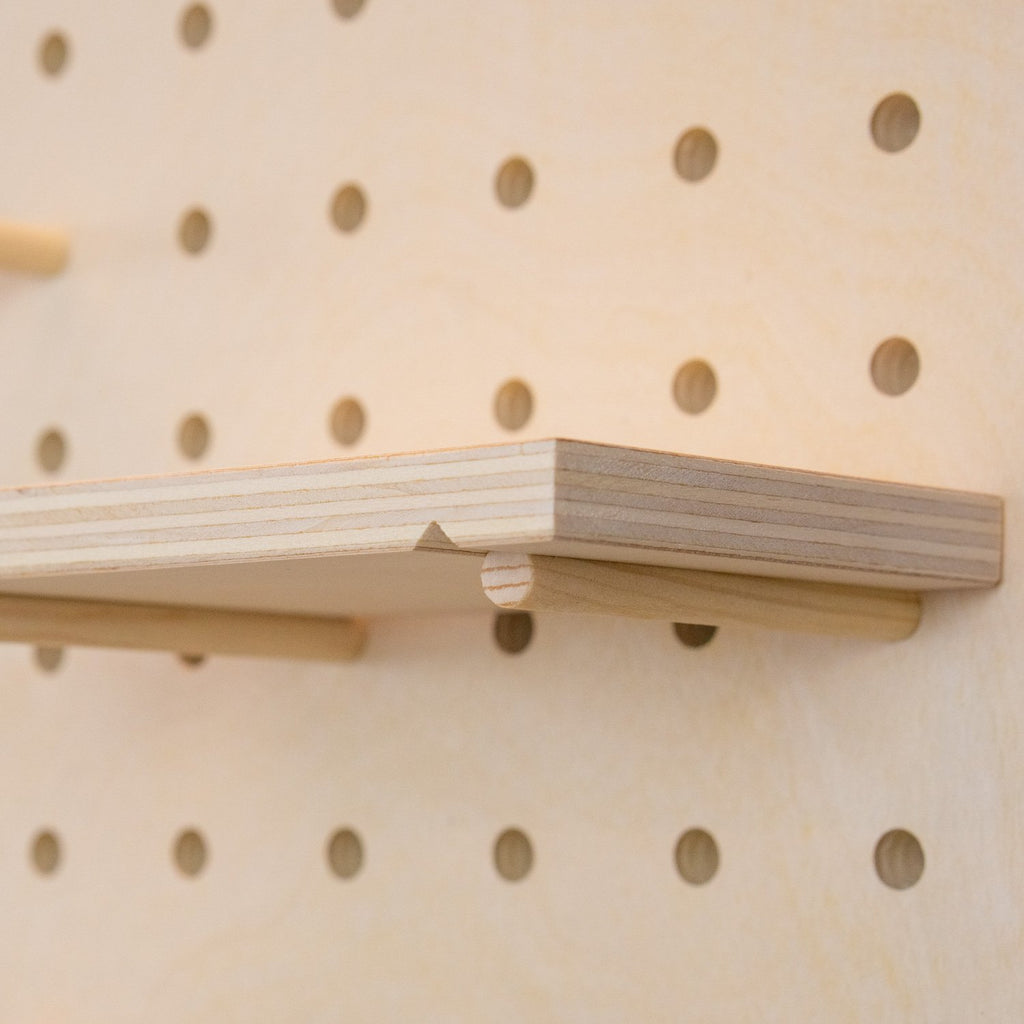 Pegboard-organizer in Cloud Shape