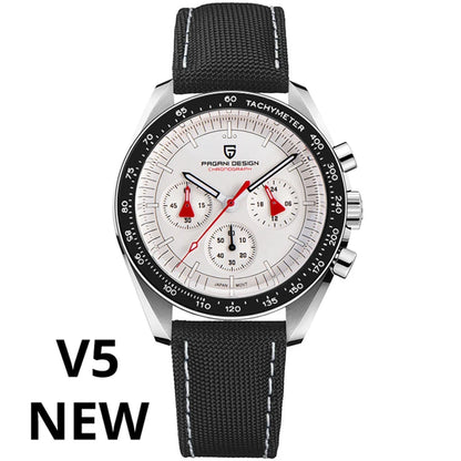 PAGANI DESIGN 2026 New Men Watches Luxury Quartz Watch For Men Auto Date Chronograph Sapphire crystal Stainless steel Wristwatch