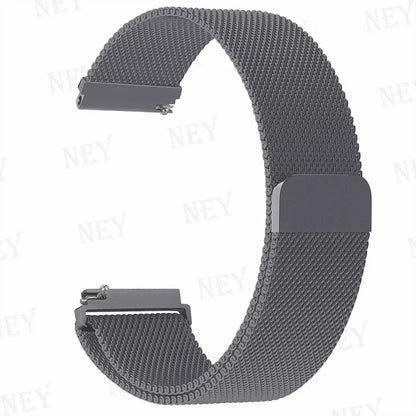 20mm/22mm Milanese band For Amazfit GTS/2/2e/3/4/GTS2 Mini/GTR 47mm/GTR2/3/4/Pro stratos Metal Bracelet Amazfit bip 3 pro strap
