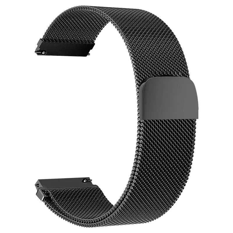 20mm/22mm Milanese band For Amazfit GTS/2/2e/3/4/GTS2 Mini/GTR 47mm/GTR2/3/4/Pro stratos Metal Bracelet Amazfit bip 3 pro strap