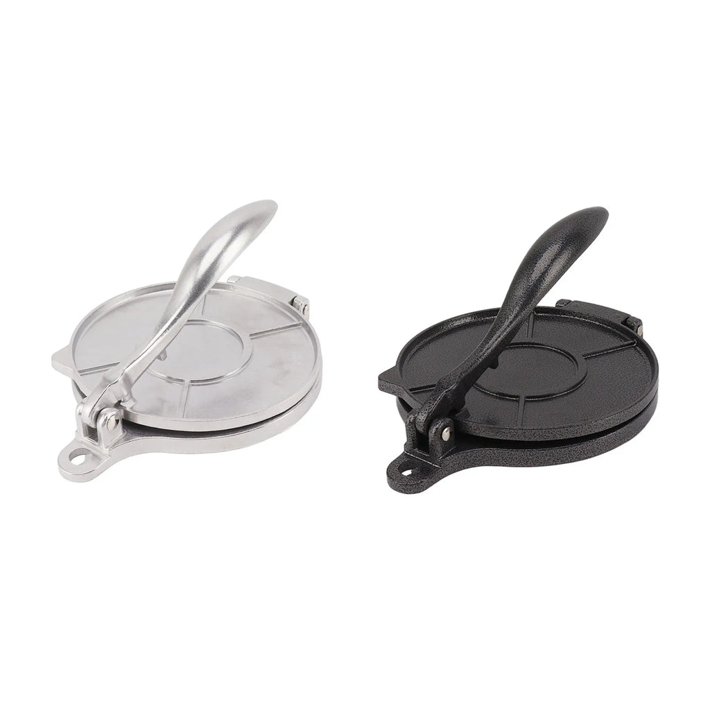 16/20cm DIY Tortilla Press Maker Aluminium Alloy Manual Corn Tortillas Dough Pressing Tool Kitchen Bakeware Cooking Accessories