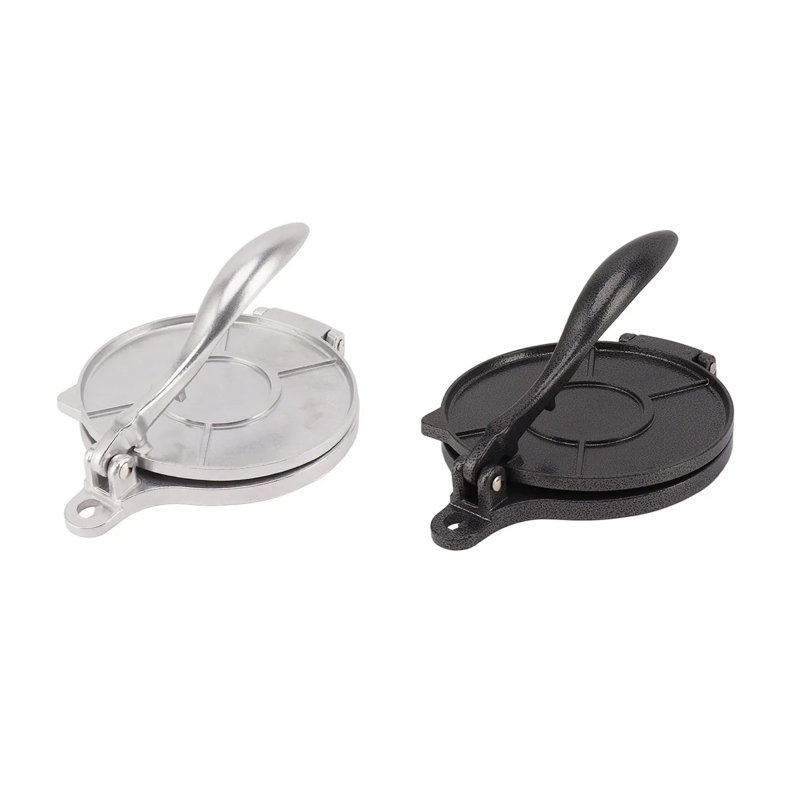 16/20cm DIY Tortilla Press Maker Aluminium Alloy Manual Corn Tortillas Dough Pressing Tool Kitchen Bakeware Cooking Accessories