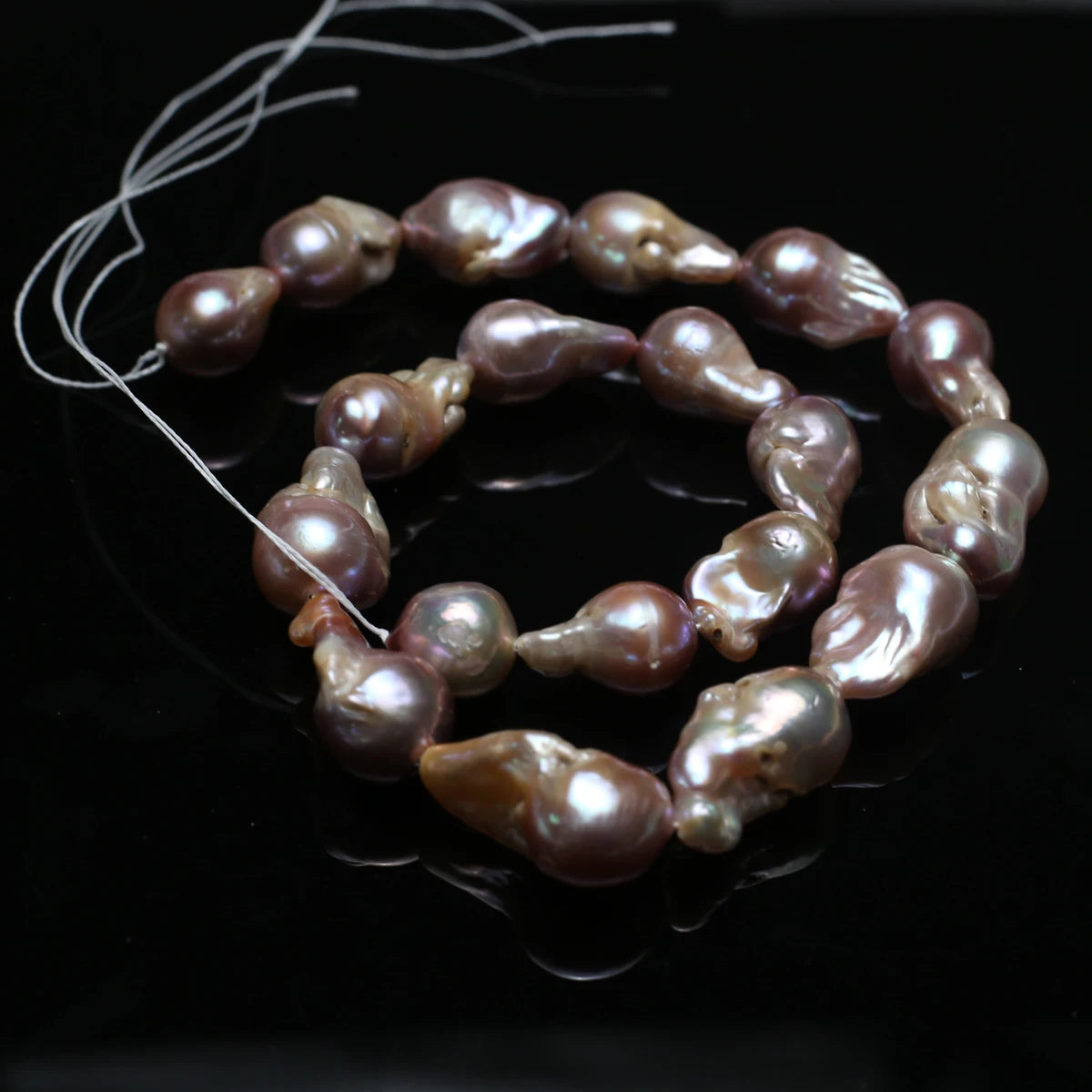 AAA Fish Tail Shape Natural Freshwater Baroque Pearl Bead Jewelry Making DIY Necklace Bracelet Earring Accessories Gift