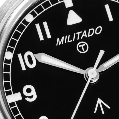 Militado ML22 Limited Edition Quartz Watch Miyota 2035 Movement K1 Glass Vintage Watch BGW9 C3 Luminous 10Bar Men's Watch