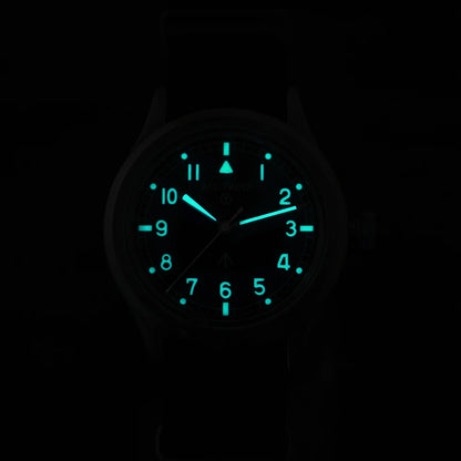 Militado ML22 Limited Edition Quartz Watch Miyota 2035 Movement K1 Glass Vintage Watch BGW9 C3 Luminous 10Bar Men's Watch