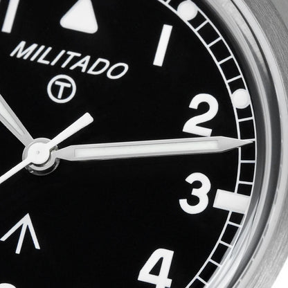Militado ML22 Limited Edition Quartz Watch Miyota 2035 Movement K1 Glass Vintage Watch BGW9 C3 Luminous 10Bar Men's Watch