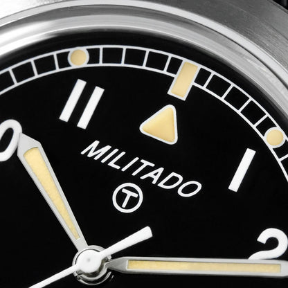 Militado ML22 Limited Edition Quartz Watch Miyota 2035 Movement K1 Glass Vintage Watch BGW9 C3 Luminous 10Bar Men's Watch