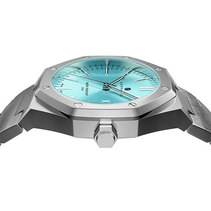 SAPPHERO Fashion Men's Watches Stainless Steel Watches Men's Business Watches Date Display Waterproof Men's Watches For Men