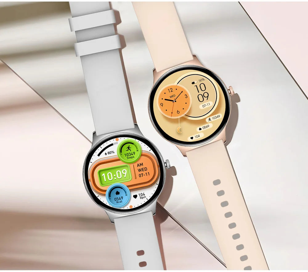 COLMI V89 Women's Smartwatch 1.43” AMOLED Display Bluetooth Phone Calls Health Tracker Waterproof Bluetooth Smart Watch