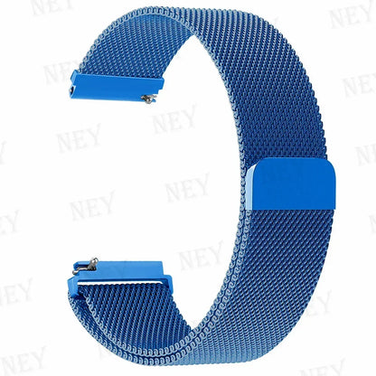 20mm/22mm Milanese band For Amazfit GTS/2/2e/3/4/GTS2 Mini/GTR 47mm/GTR2/3/4/Pro stratos Metal Bracelet Amazfit bip 3 pro strap