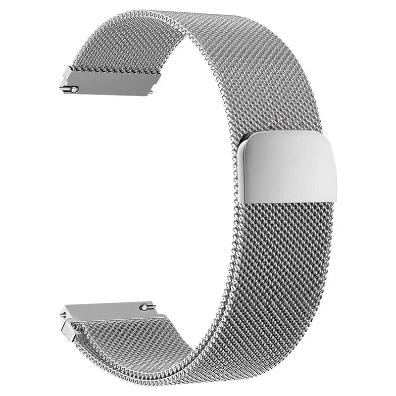 20mm/22mm Milanese band For Amazfit GTS/2/2e/3/4/GTS2 Mini/GTR 47mm/GTR2/3/4/Pro stratos Metal Bracelet Amazfit bip 3 pro strap
