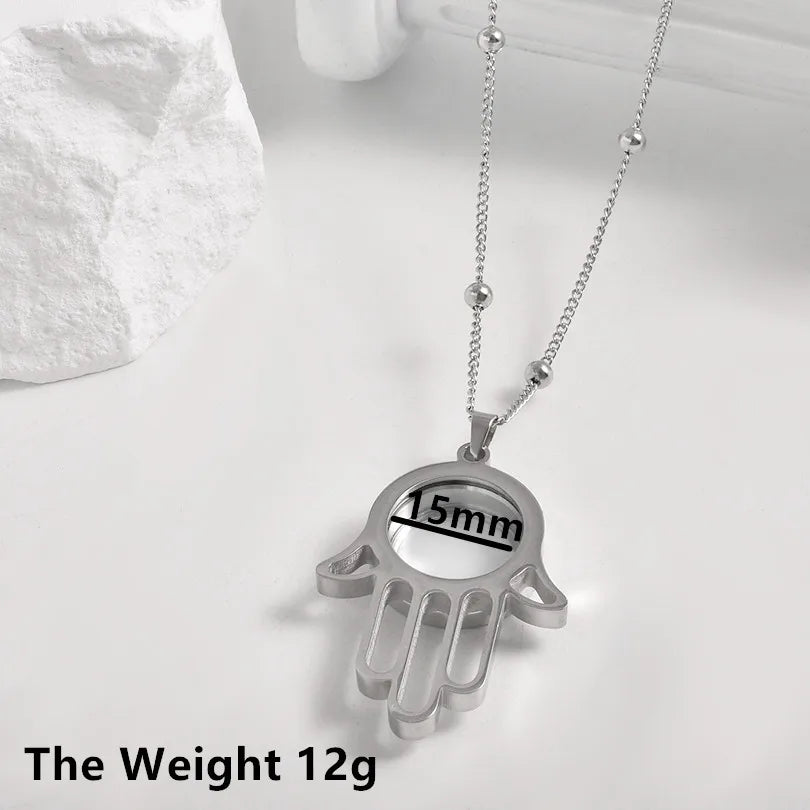 1Pc Gothic Moon Cross Round Memory Relicario Pendant Necklaces Jewelry Animal Glass Floating Cremation Ashes Locket Men Collares