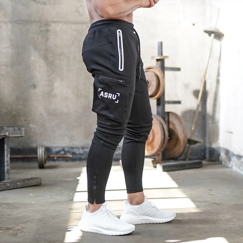 Men's Tactical Cargo Jogger Pants Camo Cotton Elastic Waist Gym Workout Running Training Streetwear Casual Sportswear Trousers