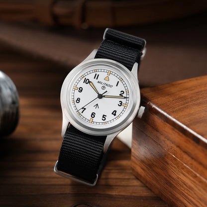 Militado ML22 Limited Edition Quartz Watch Miyota 2035 Movement K1 Glass Vintage Watch BGW9 C3 Luminous 10Bar Men's Watch