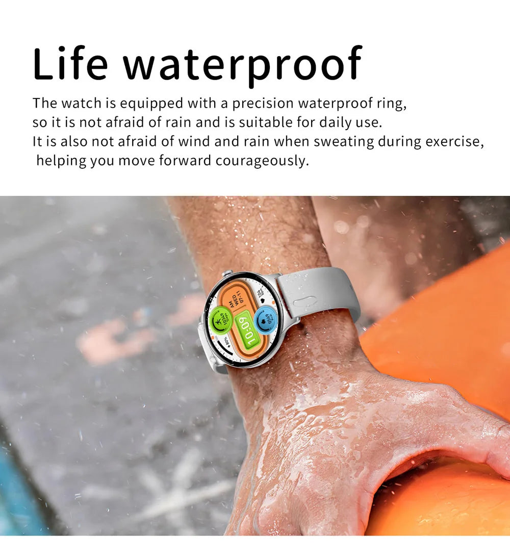 COLMI V89 Women's Smartwatch 1.43” AMOLED Display Bluetooth Phone Calls Health Tracker Waterproof Bluetooth Smart Watch