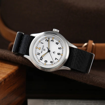 Militado ML22 Limited Edition Quartz Watch Miyota 2035 Movement K1 Glass Vintage Watch BGW9 C3 Luminous 10Bar Men's Watch