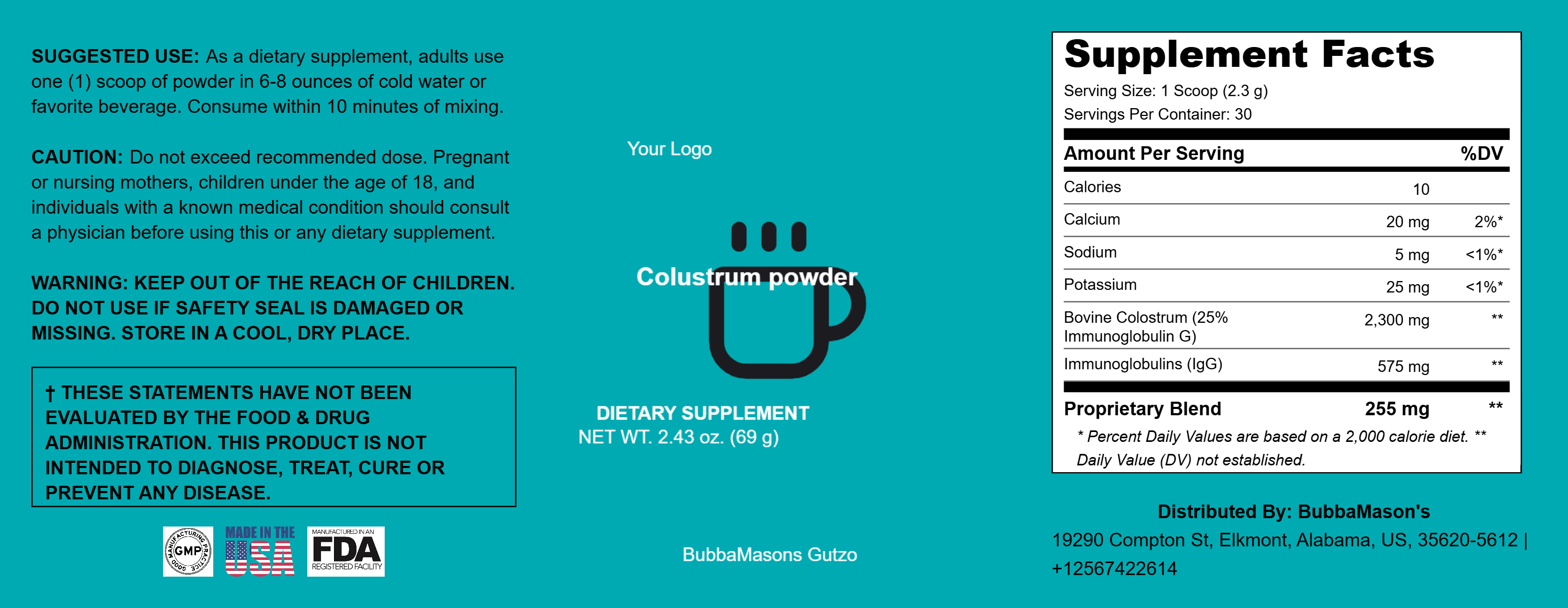Gutzo Colostrum Powder image 5
