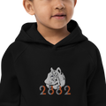 2882Sport Tropics Of OZ Embroidered Tiger Kids Eco hoodie
