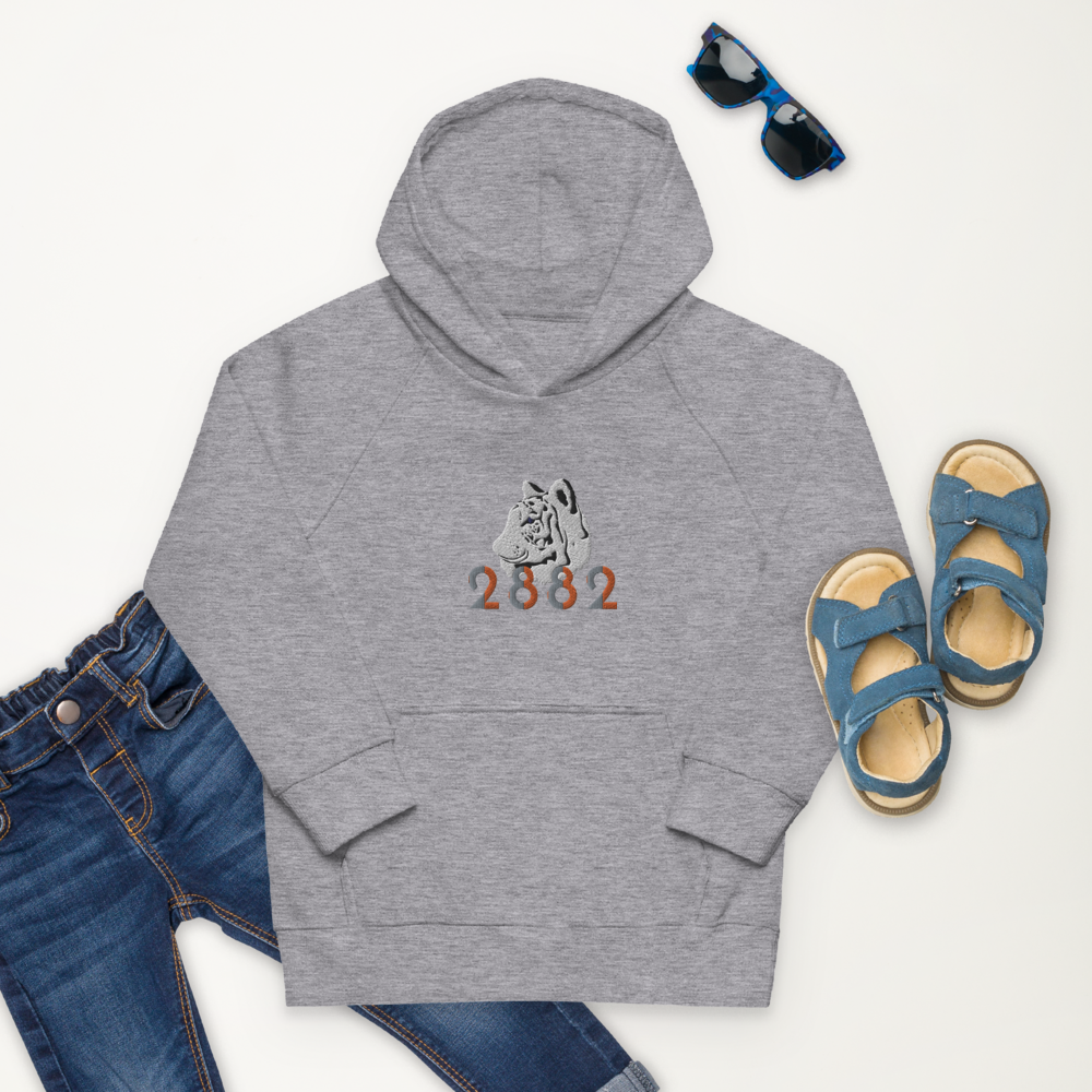 2882Sport Tropics Of OZ Embroidered Tiger Kids Eco hoodie