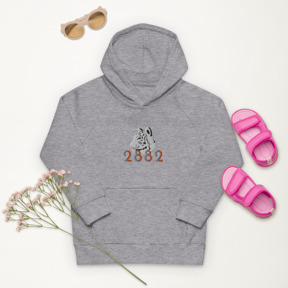 2882Sport Tropics Of OZ Embroidered Tiger Kids Eco hoodie